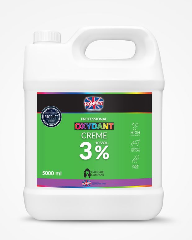 RONNEY Professional Oxydant krém 3% 10 obj. 5000 ml RCH 00172