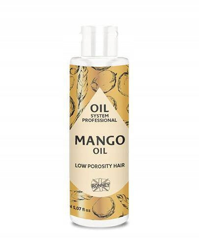RONNEY Professional Oil System Low Porosity vlasy - MANGO Oil 150 ml