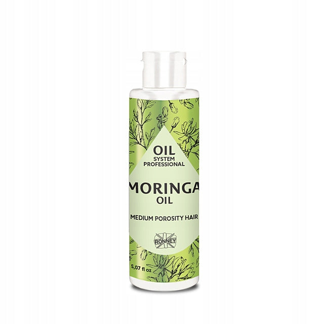 RONNEY Professional Oil System středně porézní vlasy - olej MORINGA 150 ml