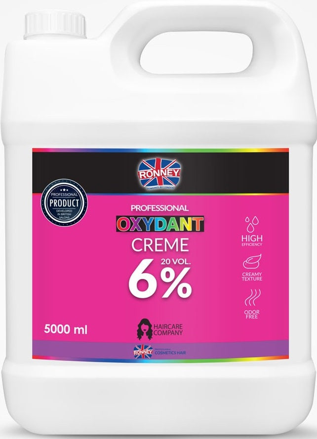 RONNEY Professional Oxydant krém 6% 20 obj. 5000 ml RCH 00173
