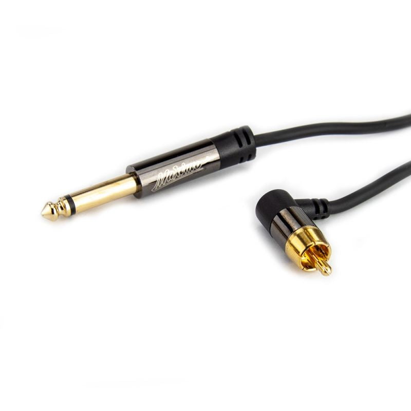 Maximo RCA pravoúhlý kabel, černý