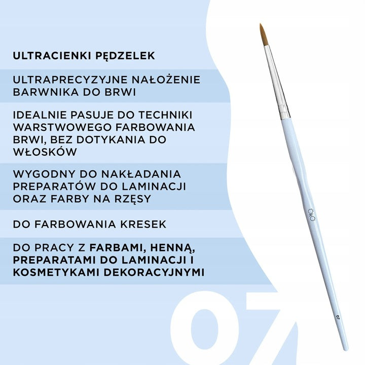 Ultrafeiner Augenbrauenpinsel, OKO Pinsel #7