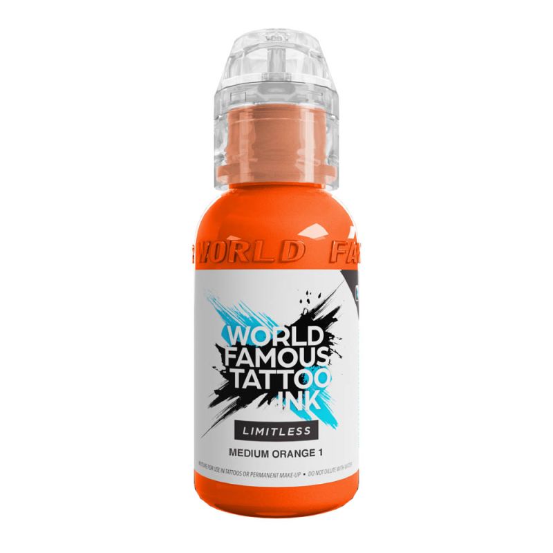 Středně oranžová 1 - 30ml - World Famous Limitless
