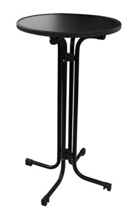 Banquet folding table MODENA with top Ø 80 cm, anthracite
