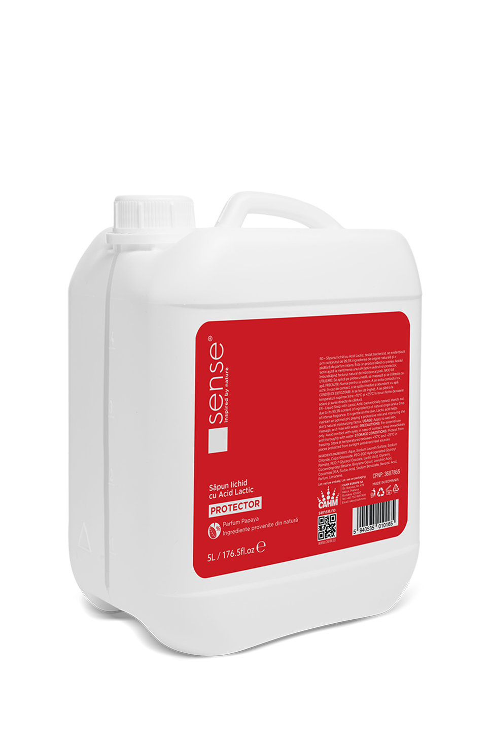 Sense® Liquid Soap Lactic Acid, 5L Canister - SENSE