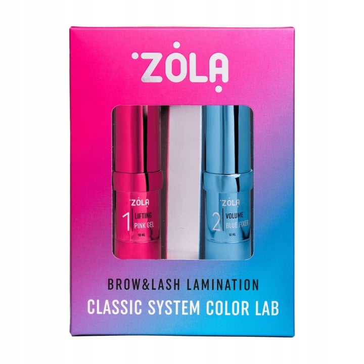 ZOLA Color Lab System sada na laminaci obočí a řas