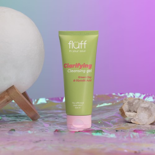 CLARIFYING GEL - Čisticí gel na obličej se zeleným jílem a kyselinou glykolovou 100 ml