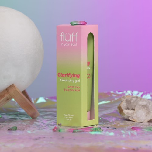 CLARIFYING GEL - Čisticí gel na obličej se zeleným jílem a kyselinou glykolovou 100 ml