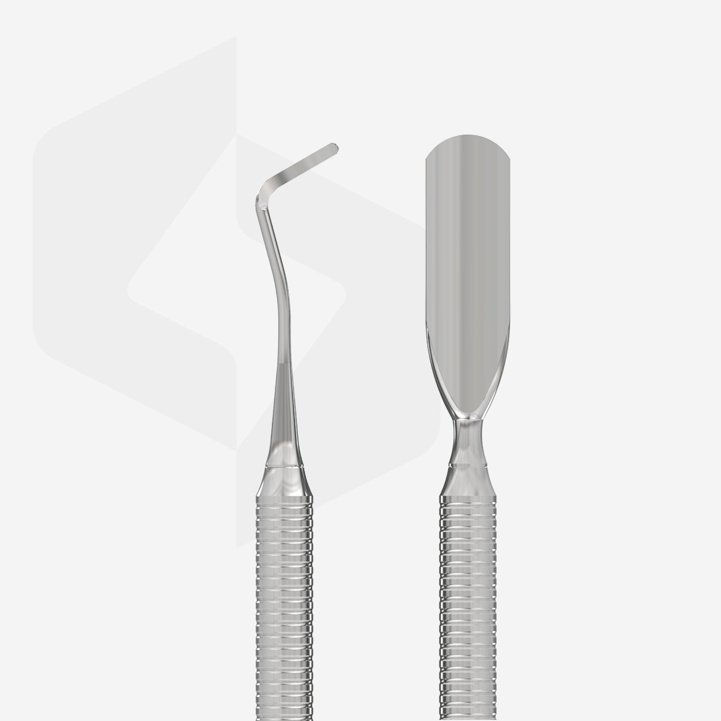 Podology curette PODO 20 TYPE 1 (curette and rounded wide pusher) - STALEKS