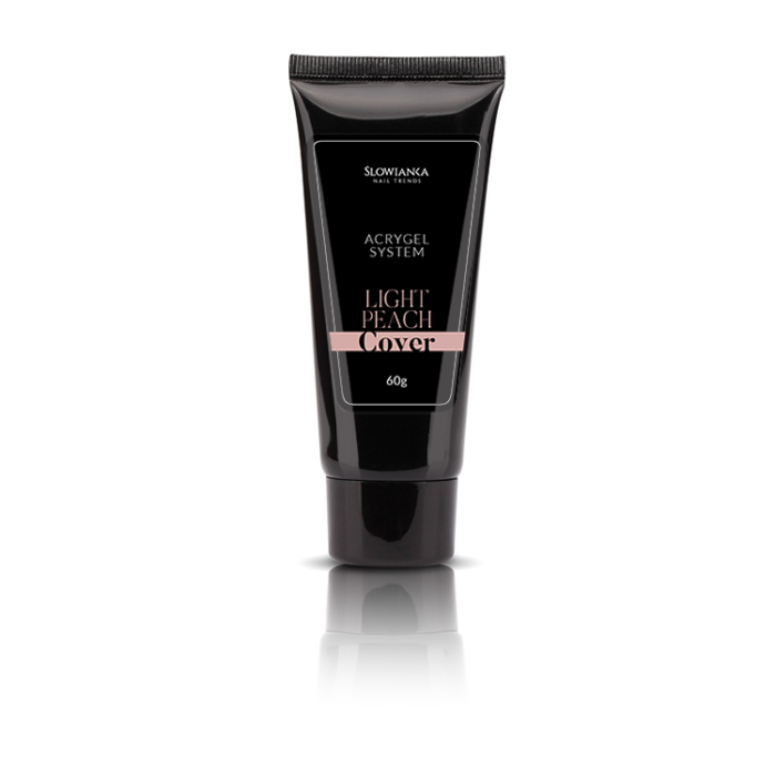 Akrylový krycí gel světle broskvový 60g SLOWIANKA