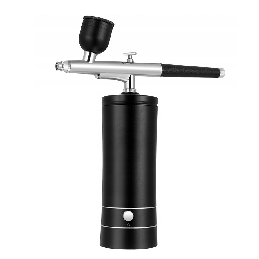 Airbrush - sada na barvení obočí černá
