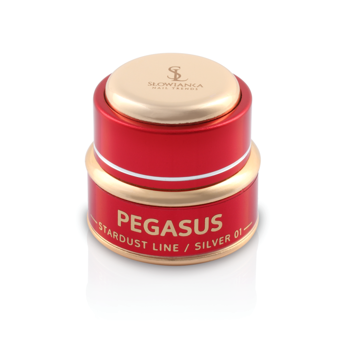 SLOWIANKA Zrcadlový efekt 01 Pegasus Silver 2g prášek