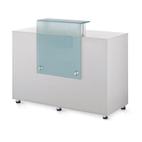 BD-3307 Reception Desk, White