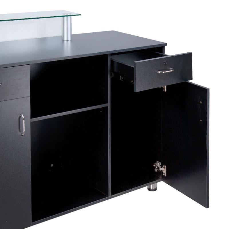 Recepční pult BD-3307 Černý