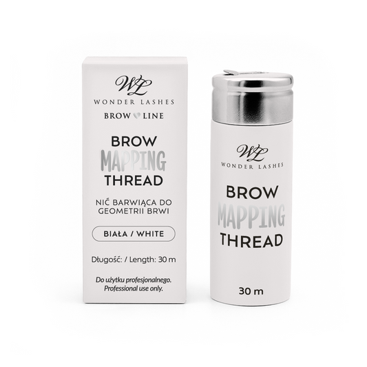 Brow Mapping Thread - white
