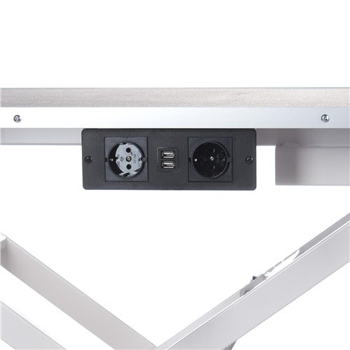 Elektrischer Pflegetisch Größe XL BP-305 Weiß