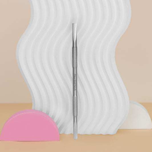 Manicure pusher SMART 70 TYPE 1 (straight and rounded straight pusher) - STALEKS