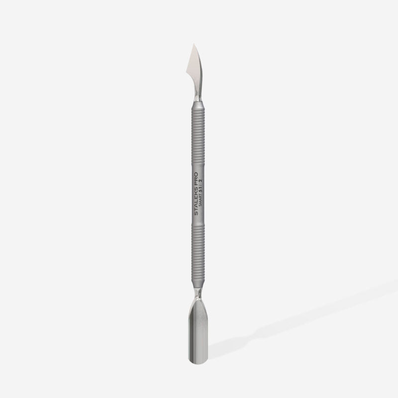 Manicure pusher SMART 51 TYPE 2 (rounded wide pusher and cleaner) - STALEKS