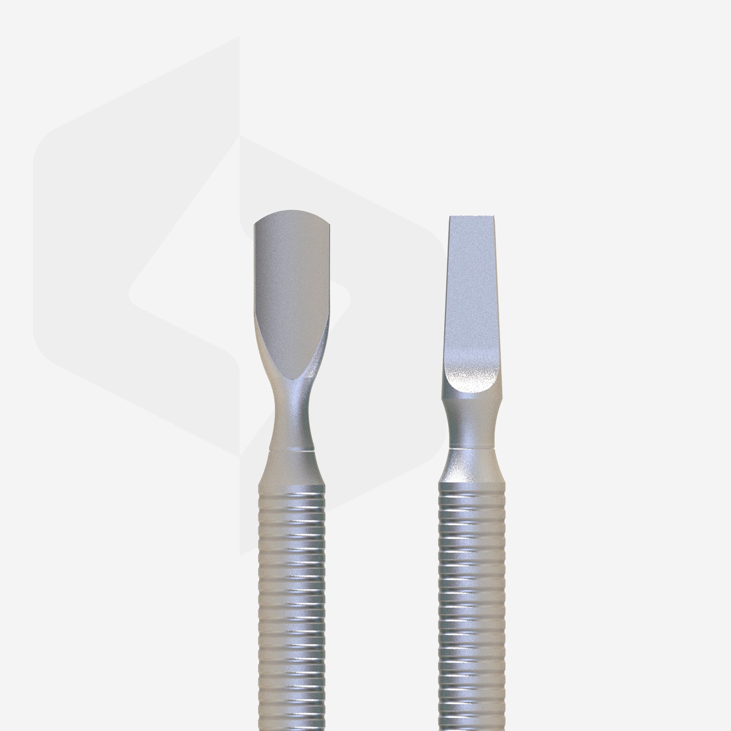 Manicure pusher BEAUTY & CARE 30 TYPE 2 (rounded narrow pusher and straight blade) - STALEKS