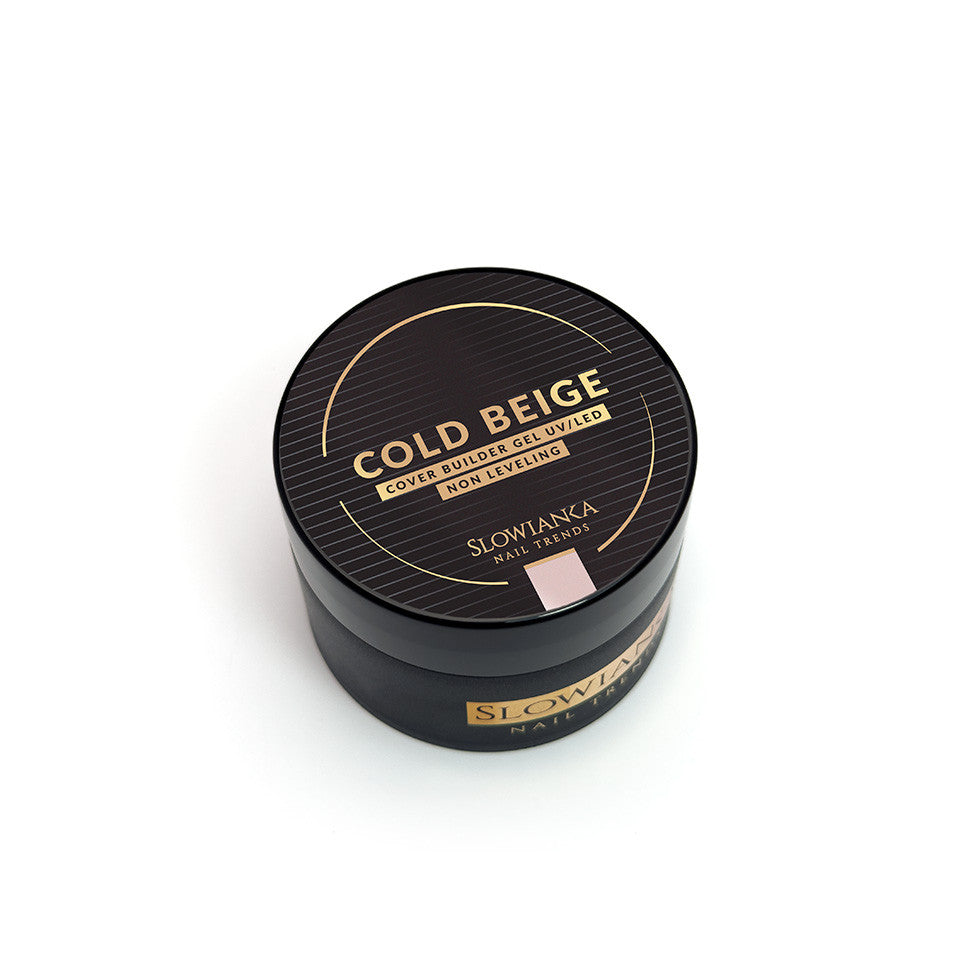 Slowianka Cold Beige Cover stavební gel - nevyrovnávací 50g