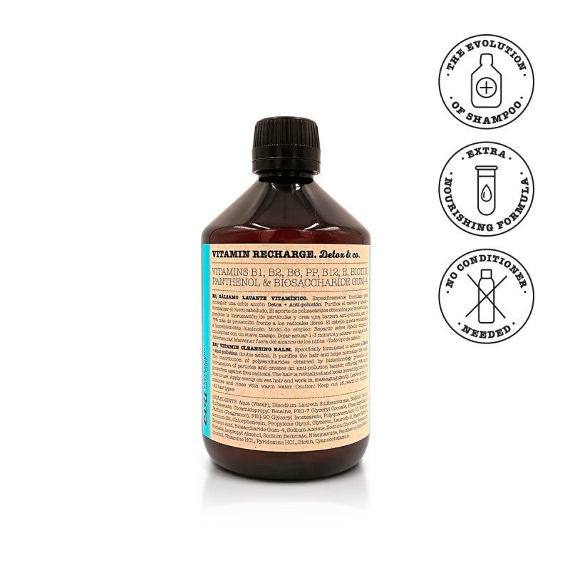 Complete routine 100% curly with Vitamin Recharge The Original