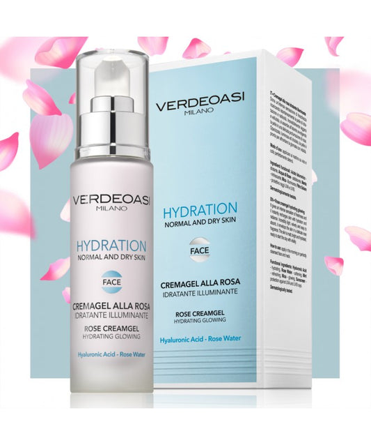 ROSE CREAMGEL - Hydrating Glowing