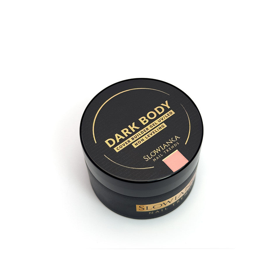 SLOWIANKA DARK BODY COVER stavící gel - nevyrovnávací 50g