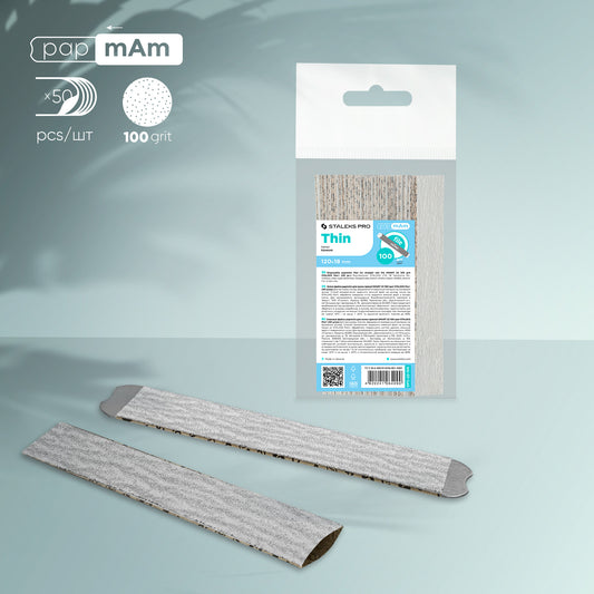 Disposable papmAm files SMART 22 100 grit (50 pcs) - STALEKS