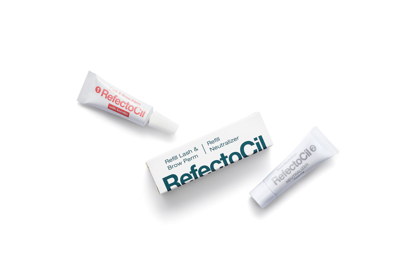 R'Cil Eyelash Curl & Lift permanentní/neutralizační ROSA s keratinem