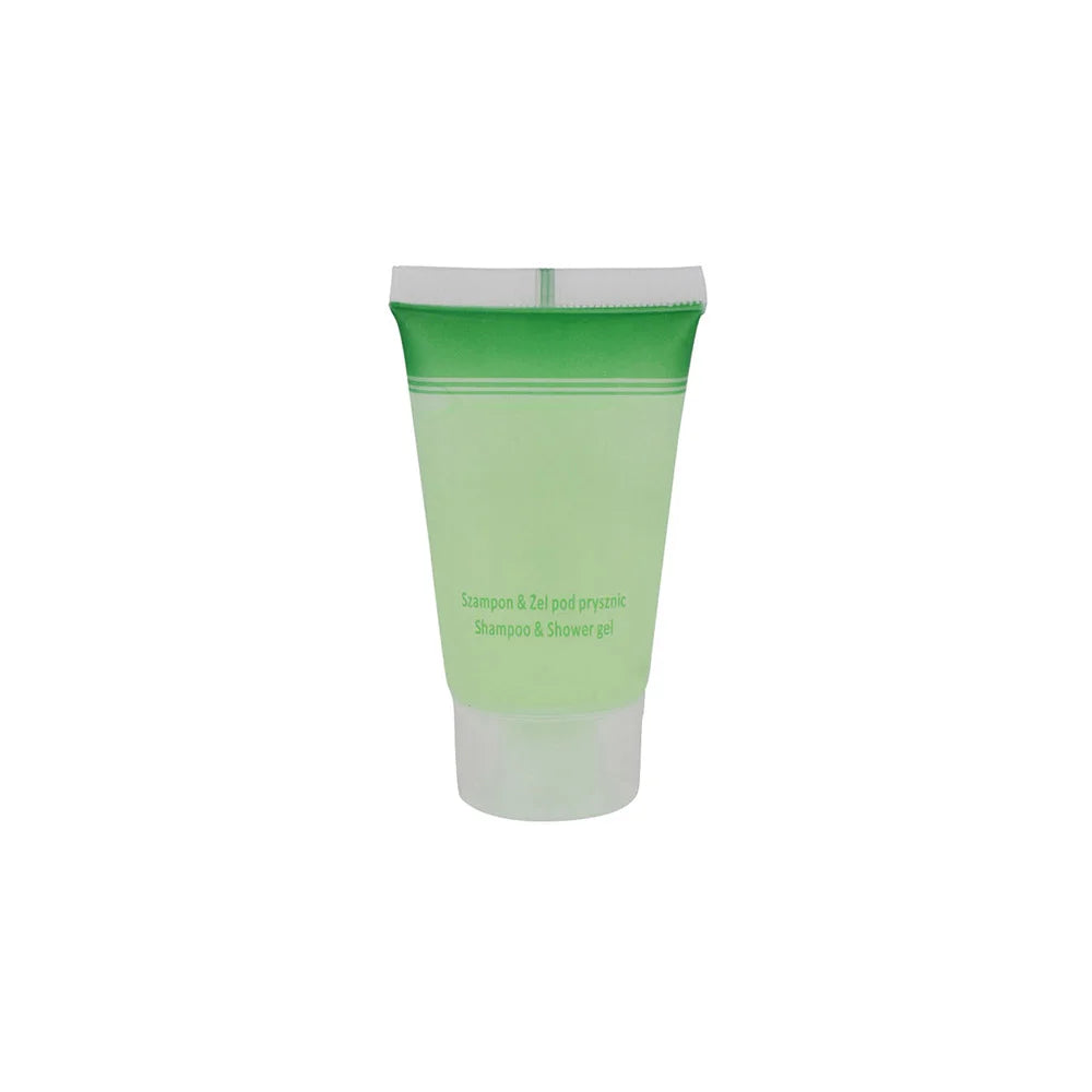 Hotel Shampoo & Shower Gel 2in1 Green – 30 ml