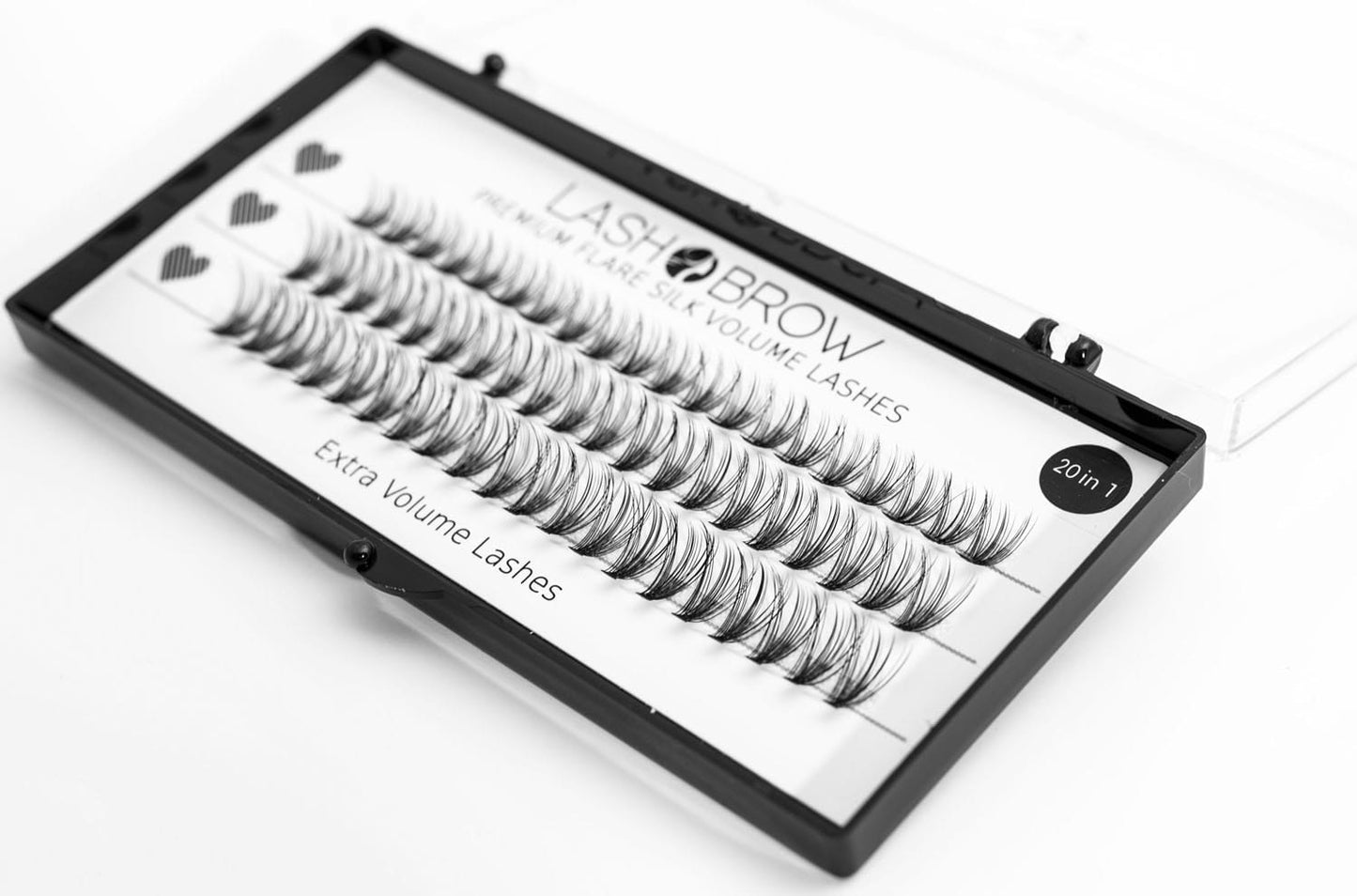 Přírodní dlouhé PREMIUM FLARE SILK LASHES flare