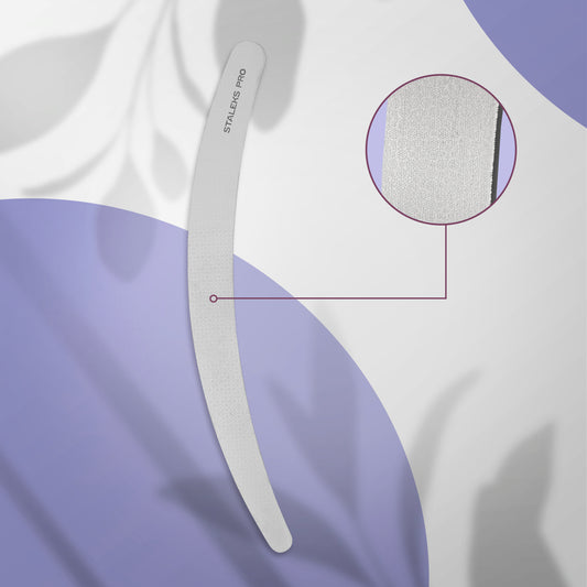 Laser nail file EXPERT 10 170 mm (curved) - STALEKS
