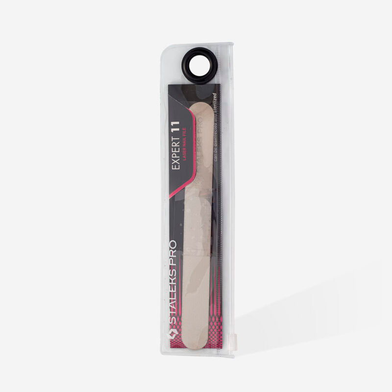 Laser nail file EXPERT 11 165 mm (wide straight with handle) - STALEKS