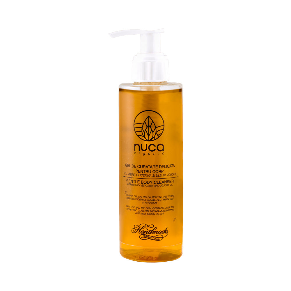 Jemný čisticí gel na tělo s medem, glycerinem a jojobovým olejem 2 – 200 ml