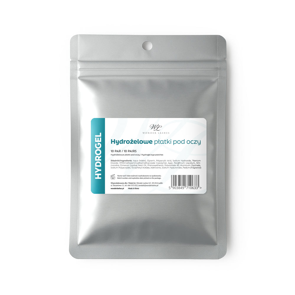 Hydrogel eye patches, 10 pairs