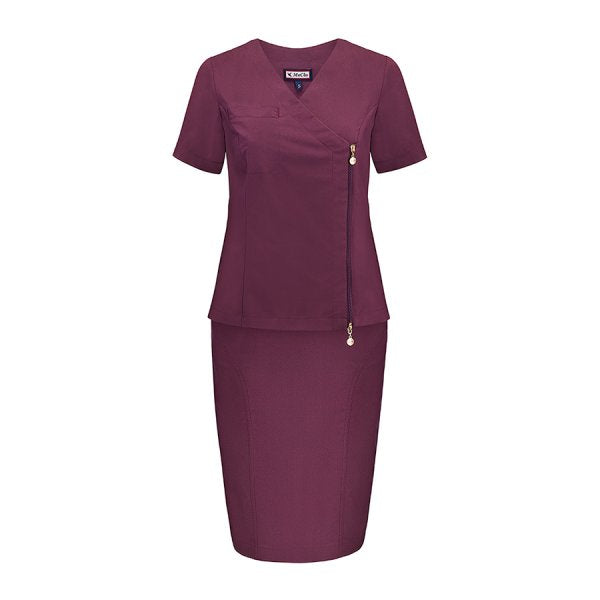 INES medical women's sweatshirt with zip