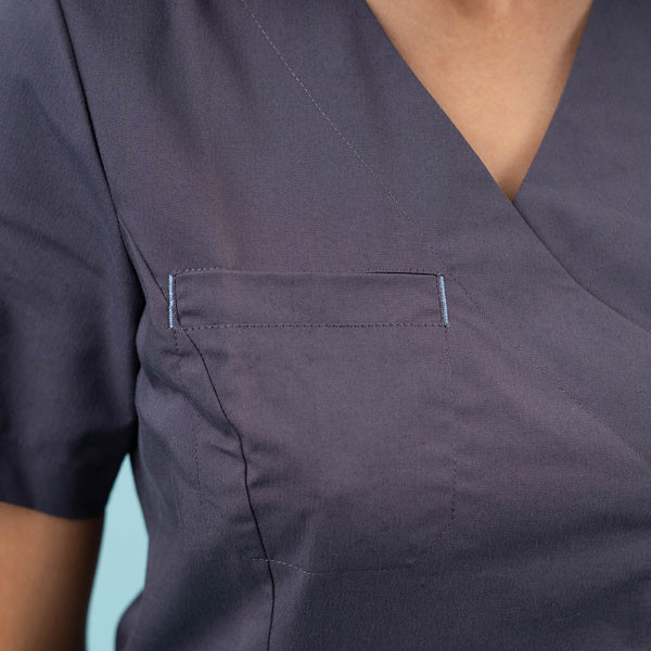 INES medical women's sweatshirt with zip