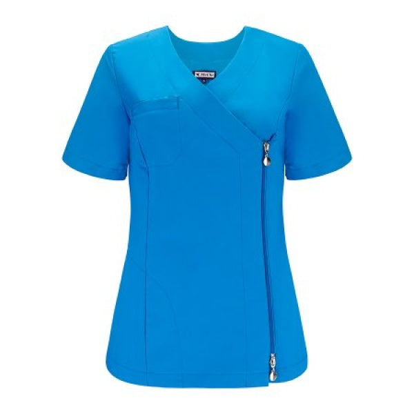 INES medical women's sweatshirt with zip