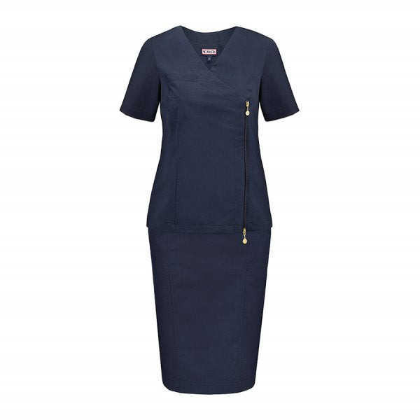 INES medical women's sweatshirt with zip