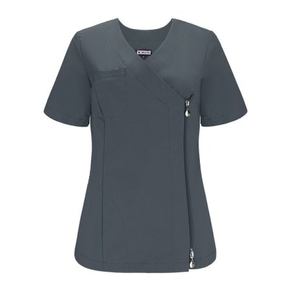 INES medical women's sweatshirt with zip