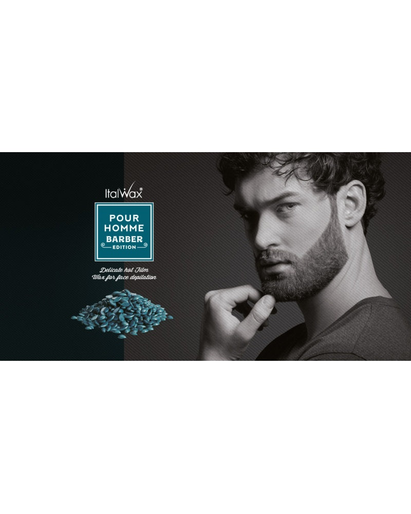 ItalWax FilmWax voskové granule Pour Homme Barber 500g
