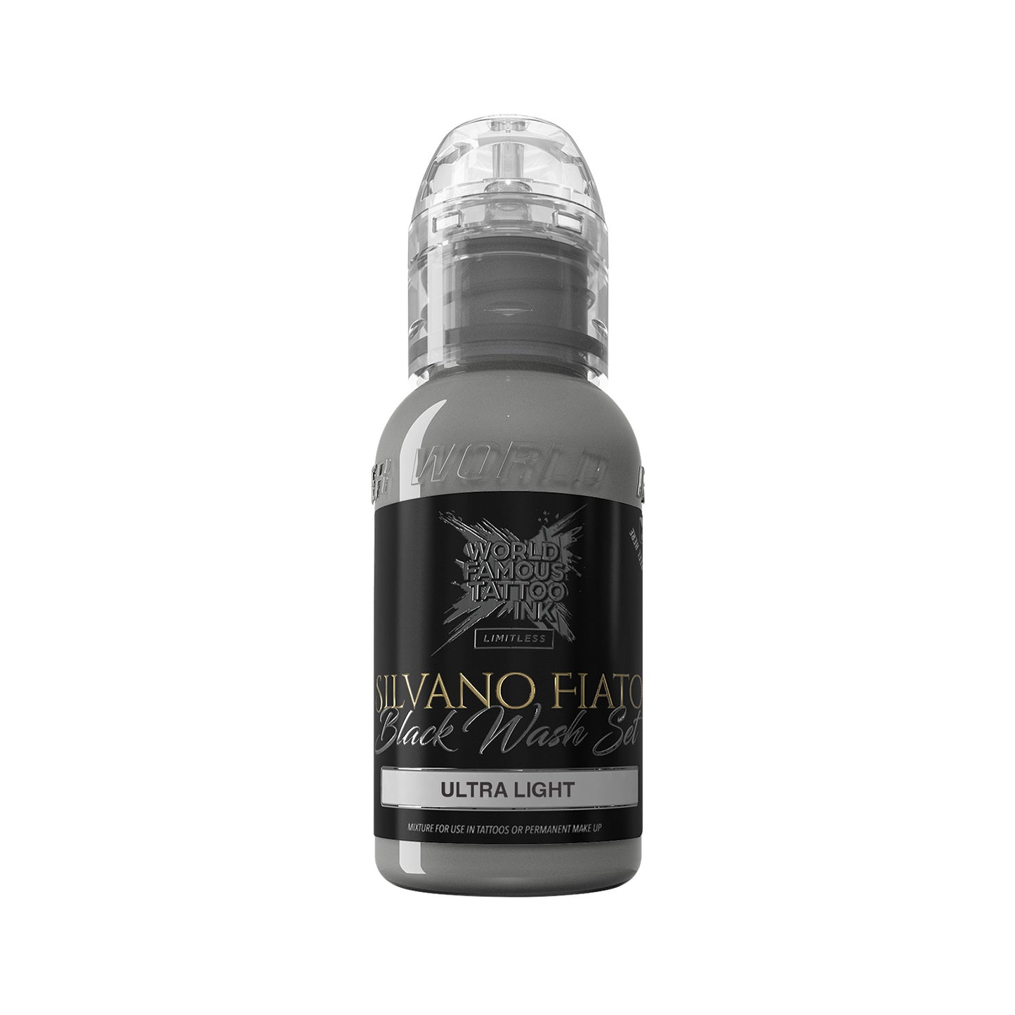 Světoznámý tetovací inkoust Limitless - sada Silvano Fiato Blackwash - 6x 30 ml