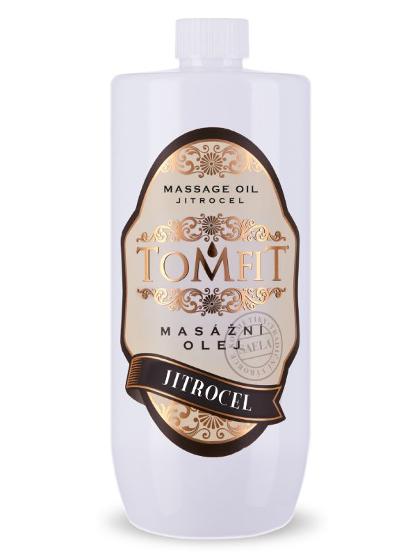 Masážní olej TOMFIT - jitrocel 1 l SAELA sro