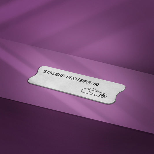 Short metal base for nail file EXPERT 50 - STALEKS