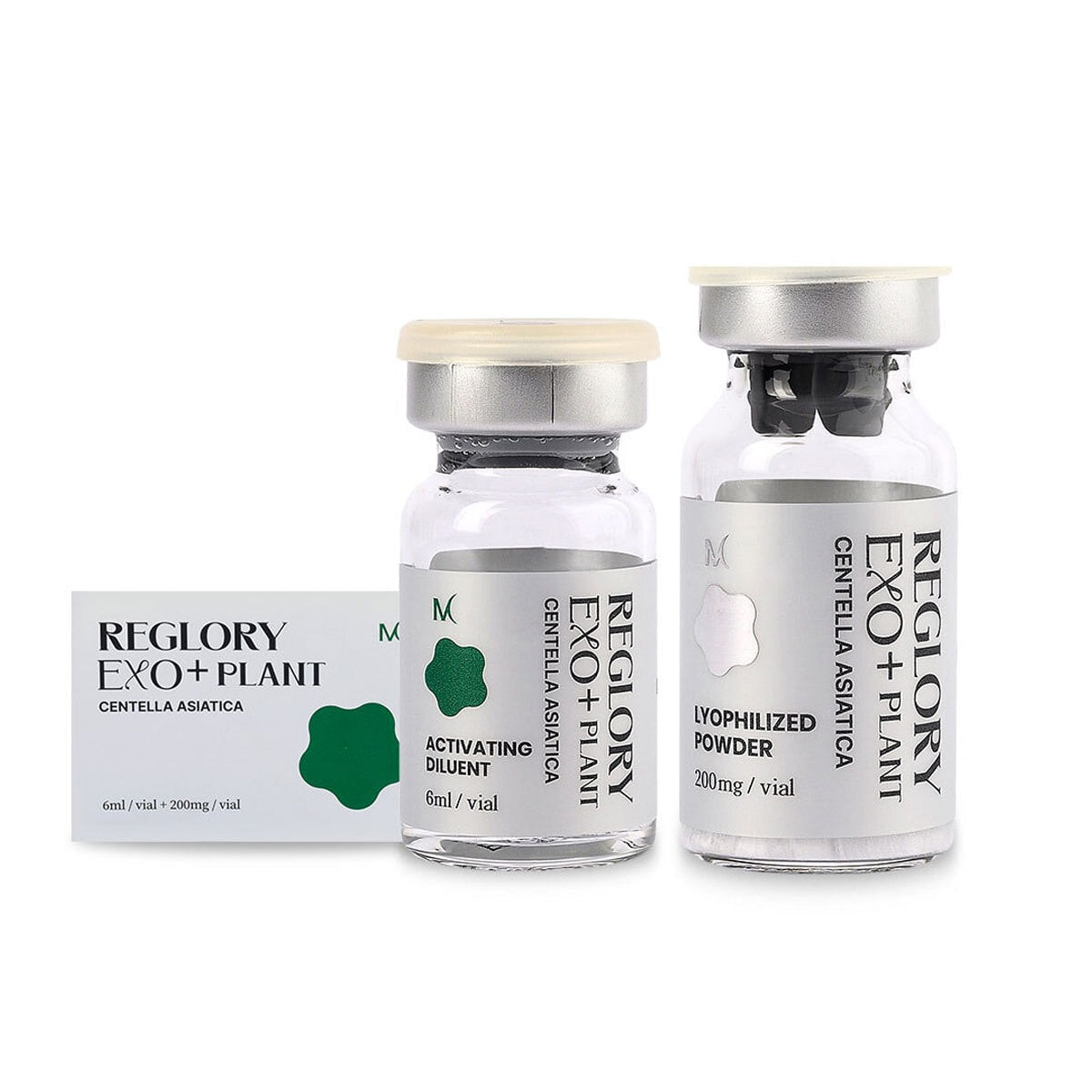 Medisco Exosome Reglory Exo+ Pflanzen-Haut-Booster für Microneedling 1 × 200 mg + 1 × 6 ml