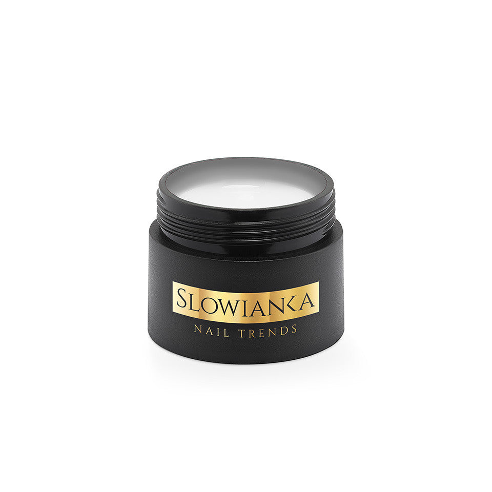 SLOWIANKA Stavební gel MILKY MASCARPONE POLOVIČNÍ POKRÝVKA - ideální tixotropní 15g