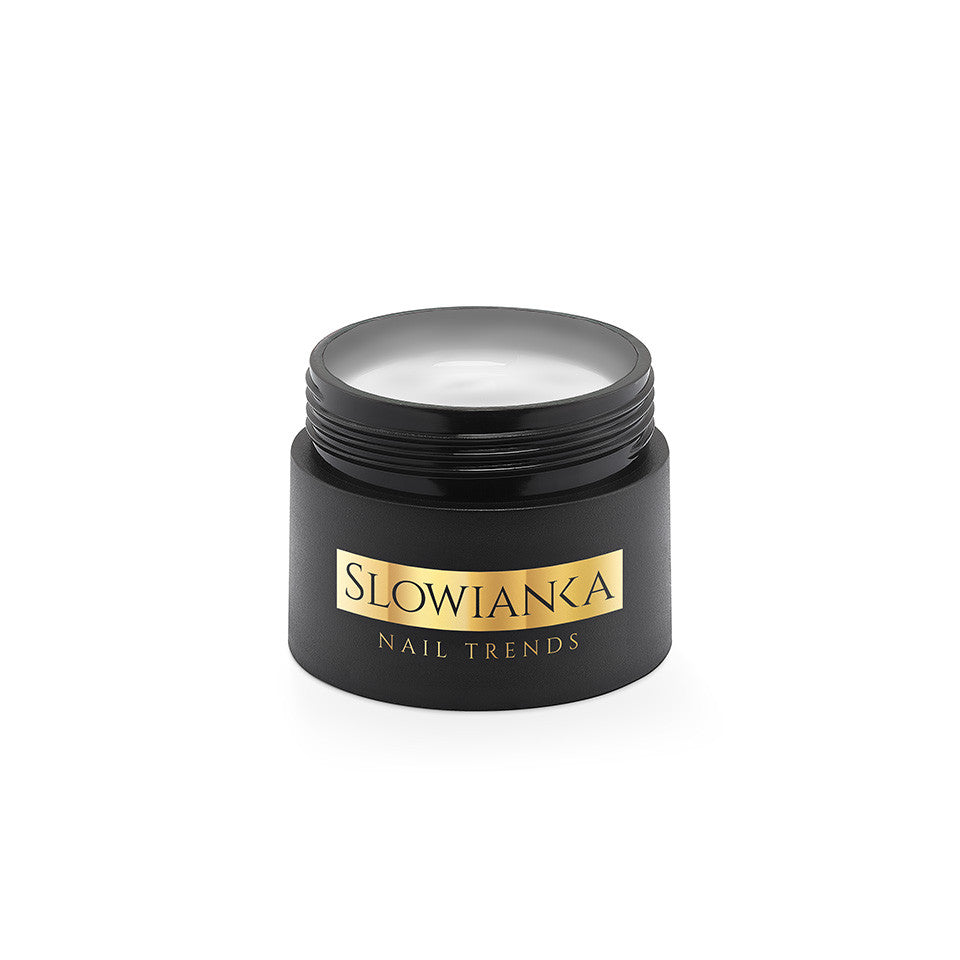 SLOWIANKA MILKY MASCARPONE HALF COVER stavící gel - nerozkládací 15g