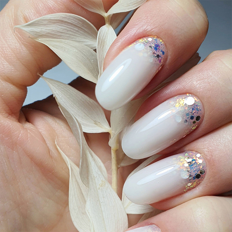 SLOWIANKA Stavební gel MILKY MASCARPONE POLOVIČNÍ POKRÝVKA - ideální tixotropní 15g