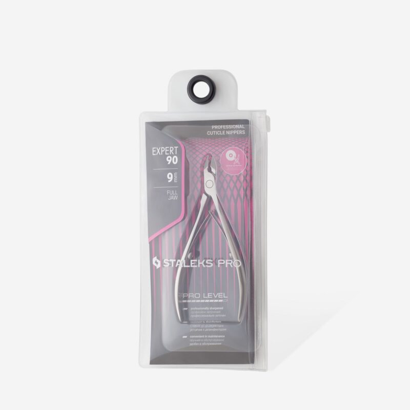 Professional cuticle nippers EXPERT 90 9 mm - STALEKS