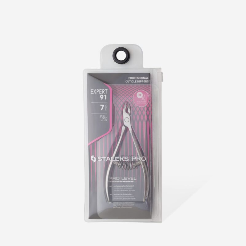 Professional cuticle nippers EXPERT 91 7 mm - STALEKS